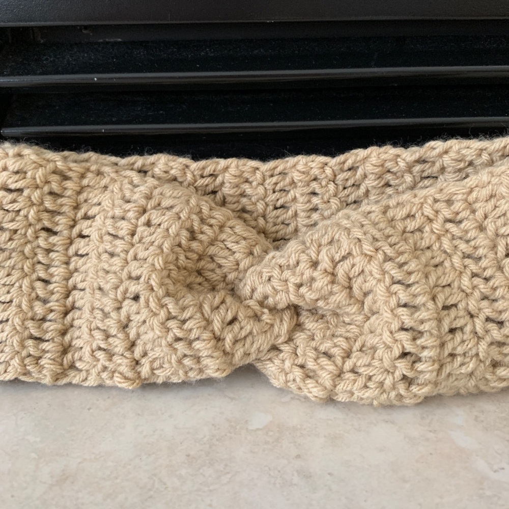 Adult customizable crochet headband - Picture 4 of 10